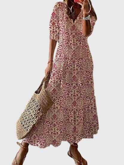 Amalia | Vintage Boho Letní Šaty