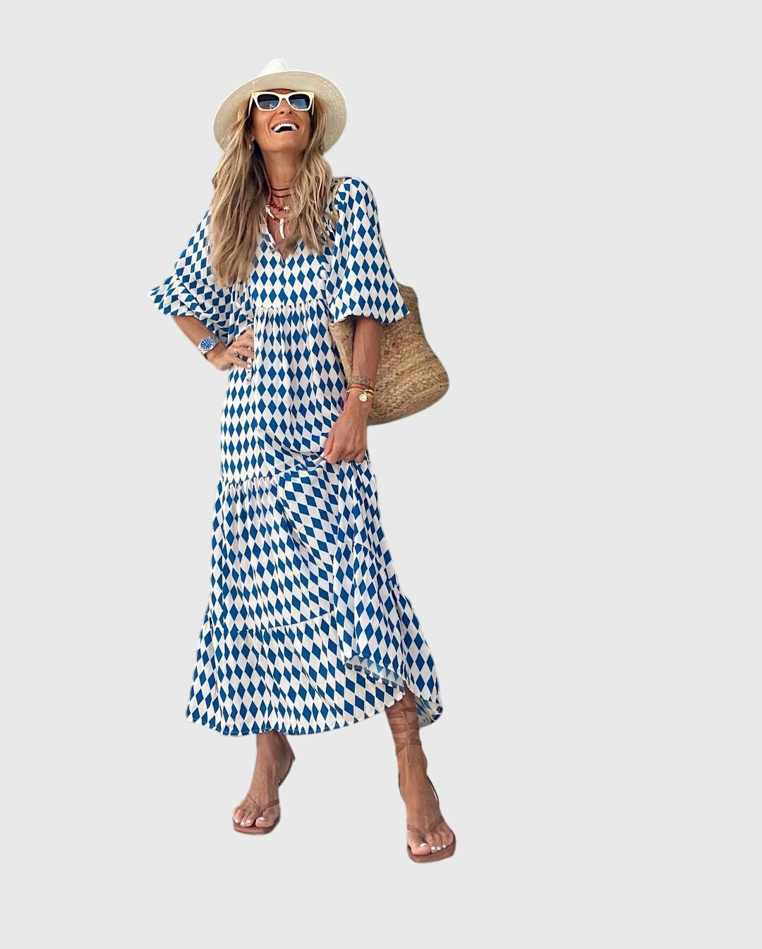 Sarah - Bohemian Maxi Dress