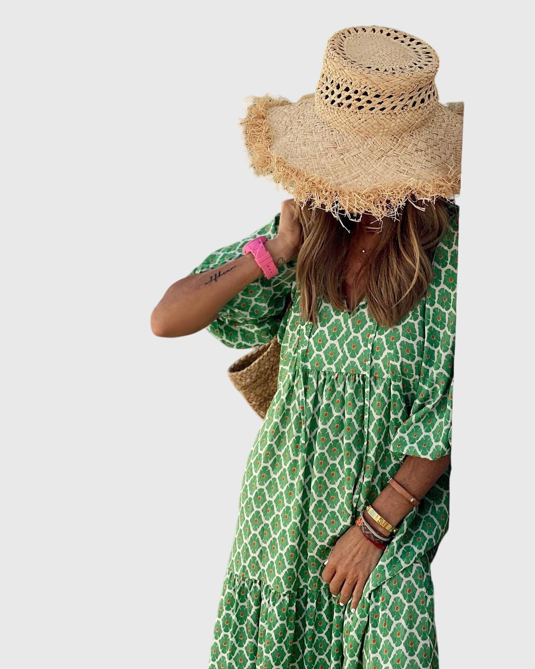 Sarah - Bohemian Maxi Dress
