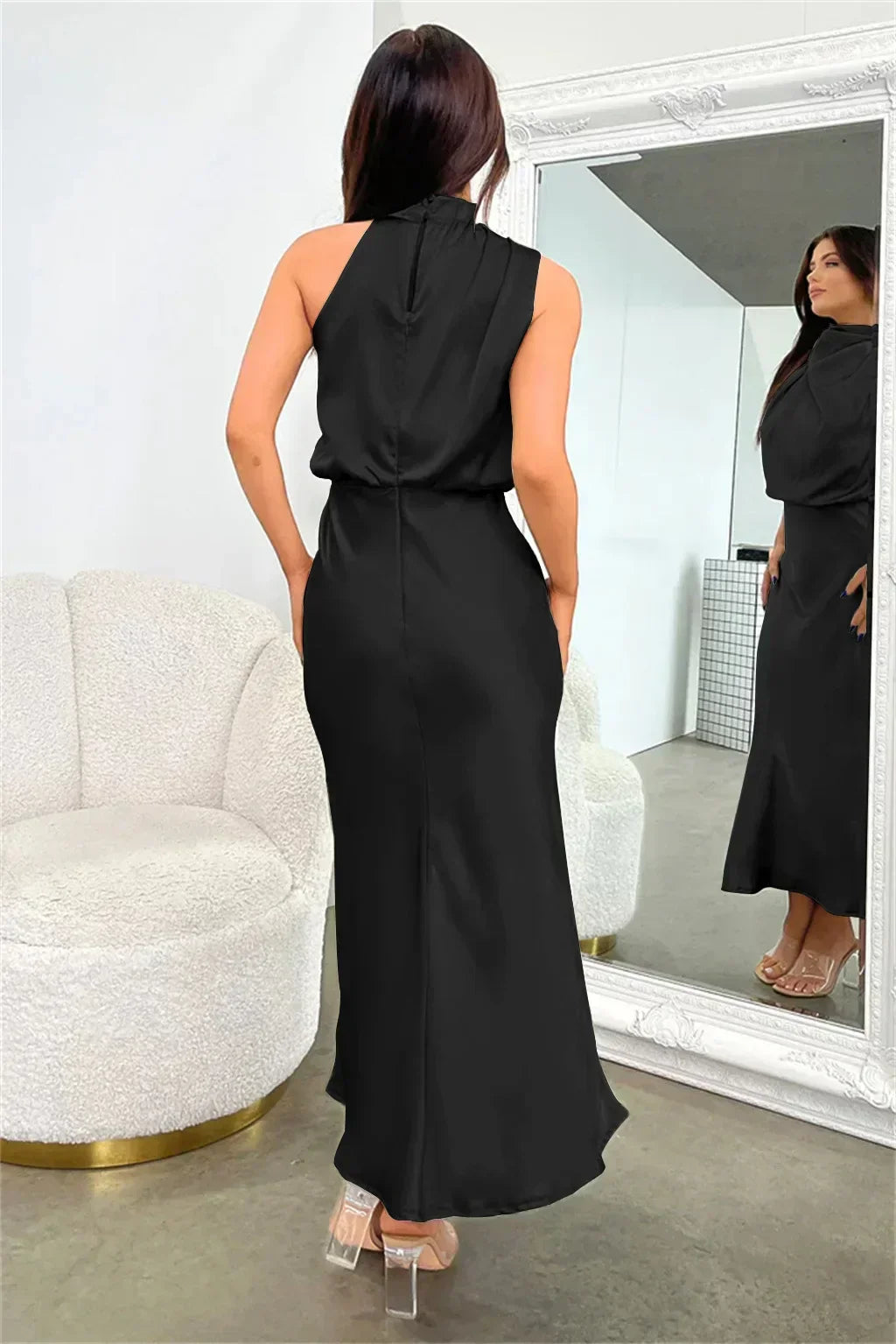 Faith | Dámské Elegantní Halter Večerní Šaty