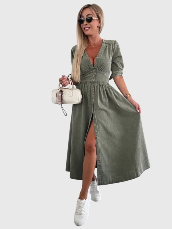 Sophia | Elegantní Džínové Šaty pro Každou Příležitost