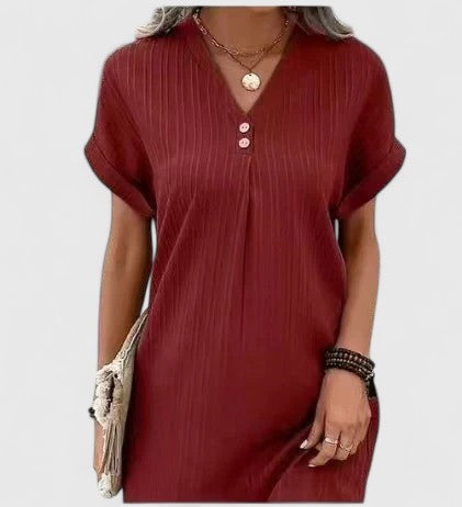 Massie | Šaty s Drapérií" can be rephrased as "Massie | Draped Dress.