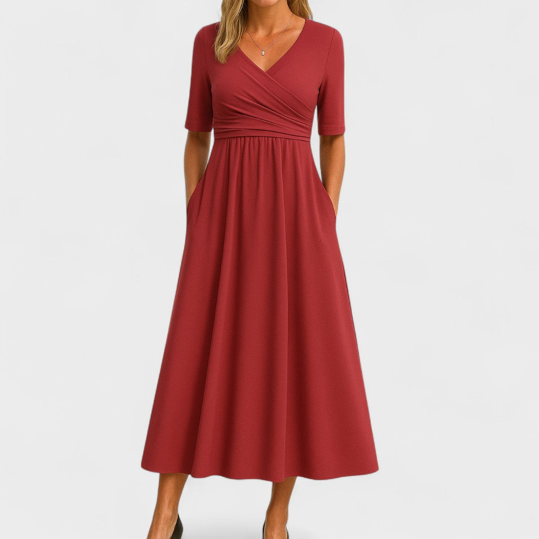 Ida | Elegantní Midi Šaty pro Každou Příležitost