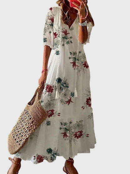 Amalia | Vintage Boho Letní Šaty