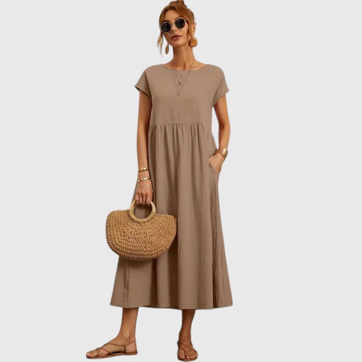 Fenella | Komfortní Midi Šaty