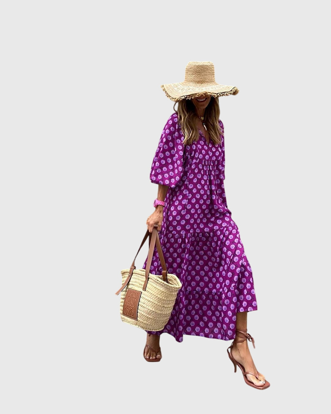 Sarah - Bohemian Maxi Dress