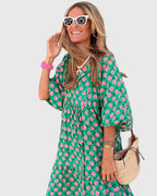 Sarah - Bohemian Maxi Dress