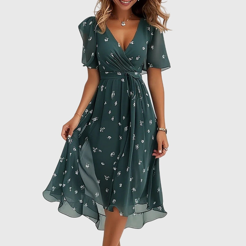 Catalina | Elegant Midi Dress