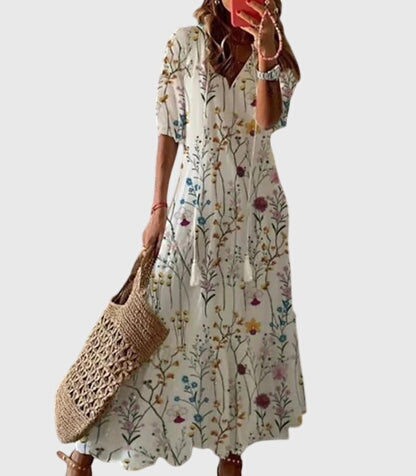 Amalia | Vintage Boho Letní Šaty