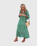 Sarah - Bohemian Maxi Dress