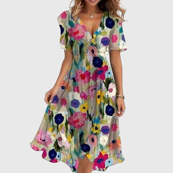 Catalina | Elegant Midi Dress