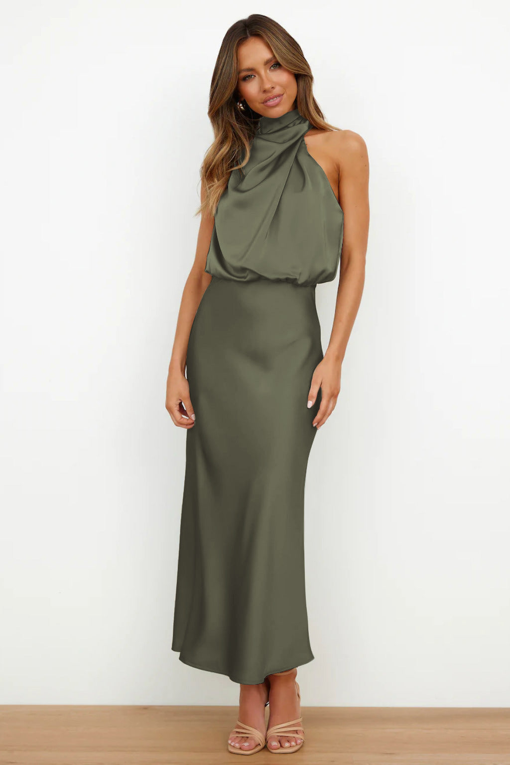 Faith | Dámské Elegantní Halter Večerní Šaty