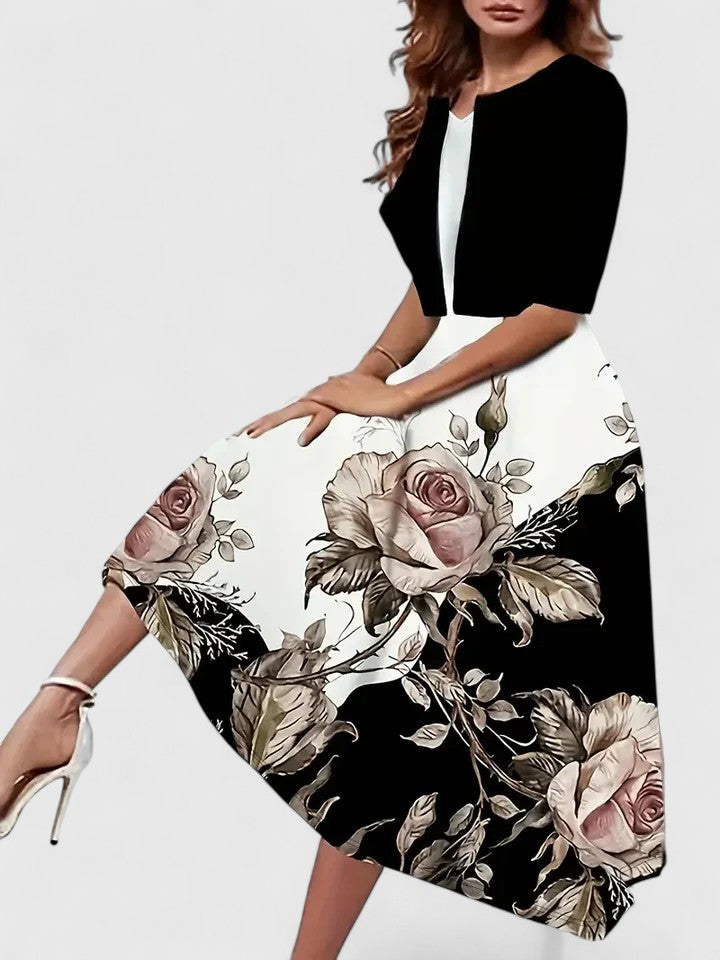 Chantal | Elegantní Midi Šaty pro Každou Příležitost