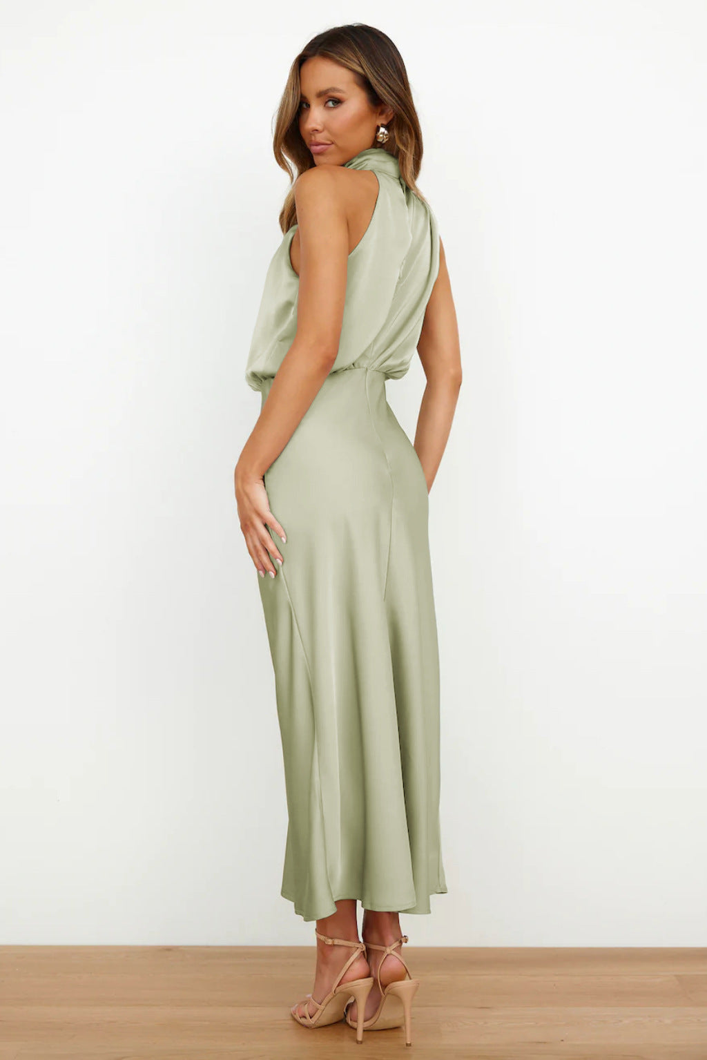 Faith | Dámské Elegantní Halter Večerní Šaty