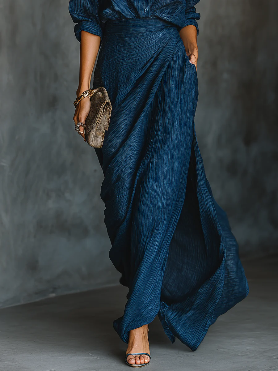 Sara™ | Elegantní set s maxi sukní