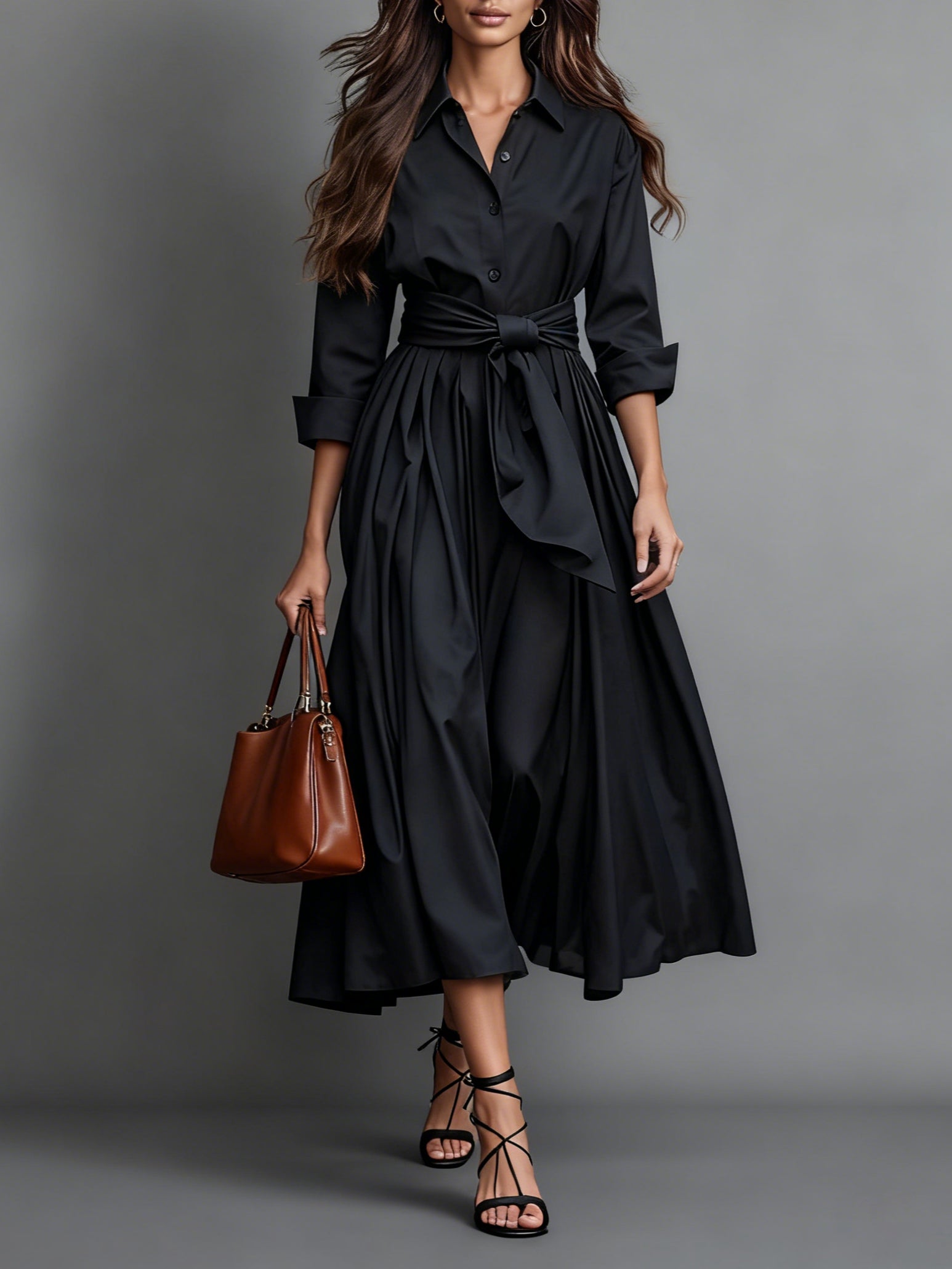 Marise™ | Elegantní Maxi Šaty s Páskem