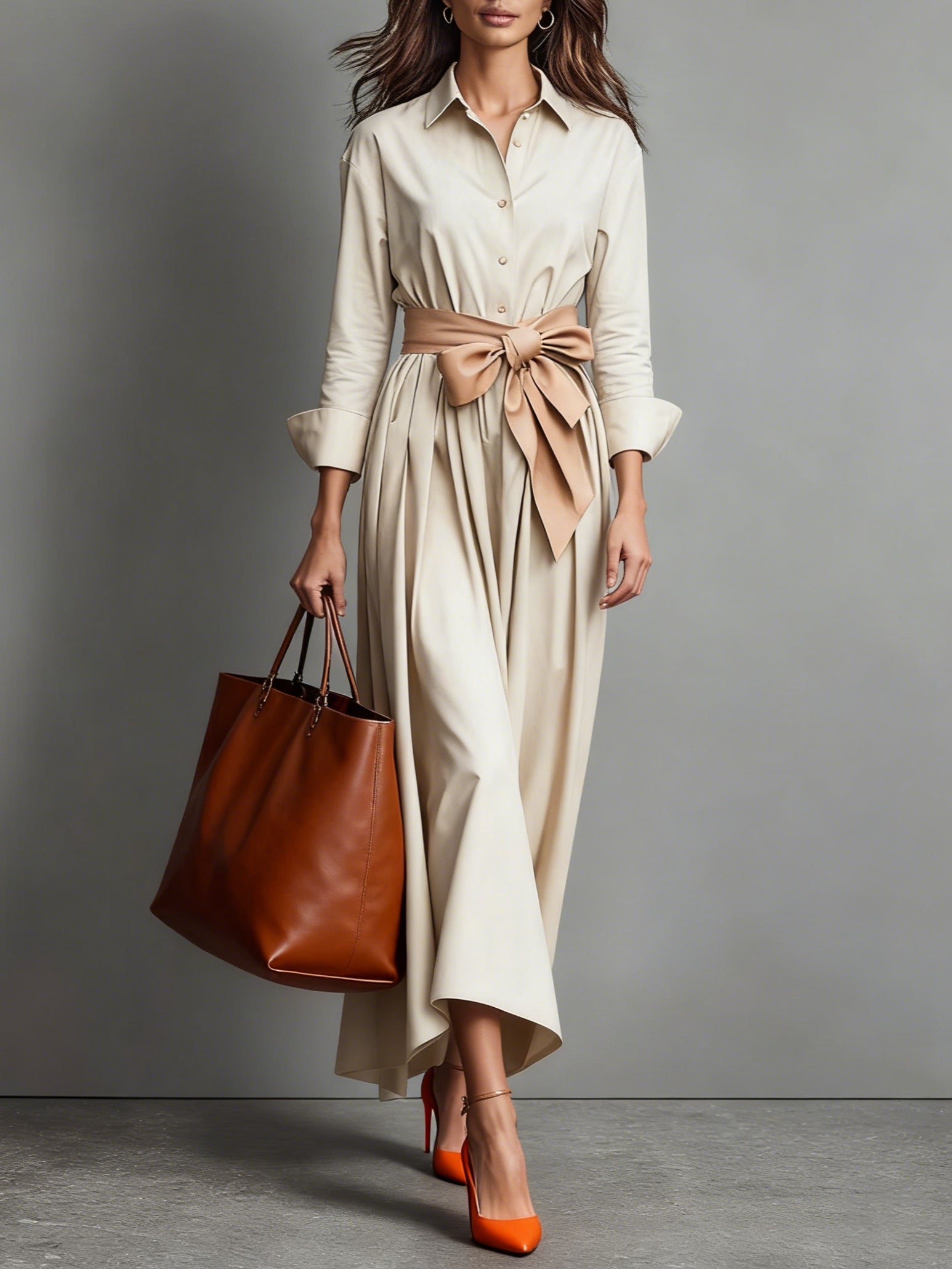 Marise™ | Elegantní Maxi Šaty s Páskem