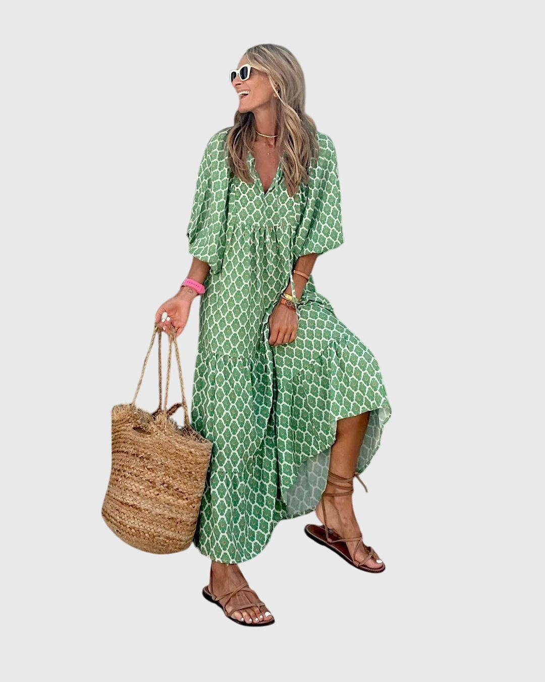 Sarah - Bohemian Maxi Dress