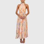 Halter Neck Maxi Dress