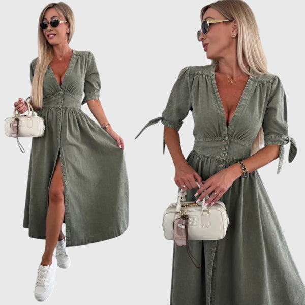 Sophia | Elegantní Džínové Šaty pro Každou Příležitost