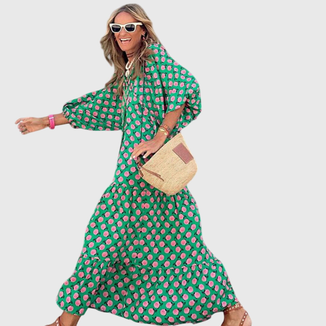 Sarah - Bohemian Maxi Dress